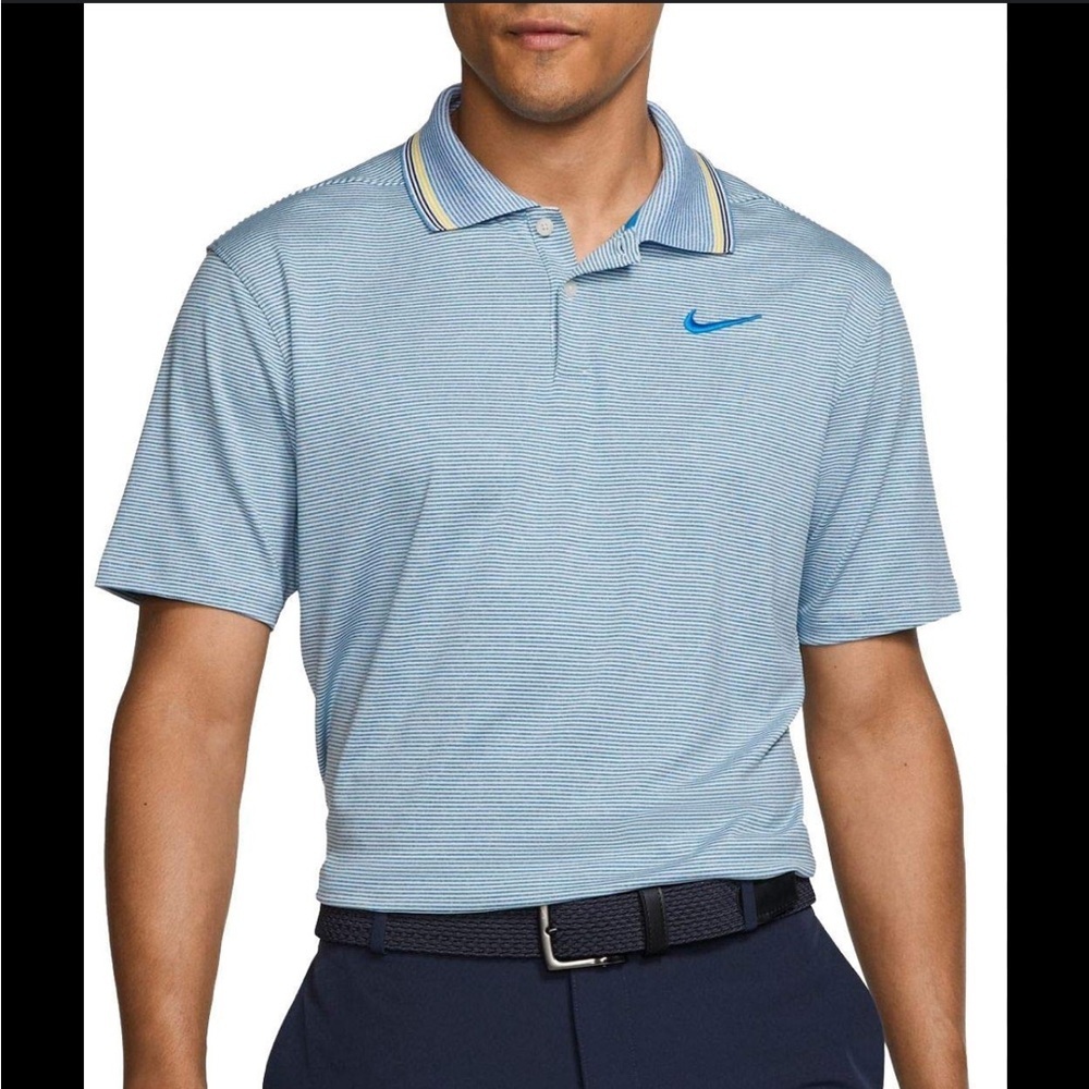Nike dri-fit golf polo Large